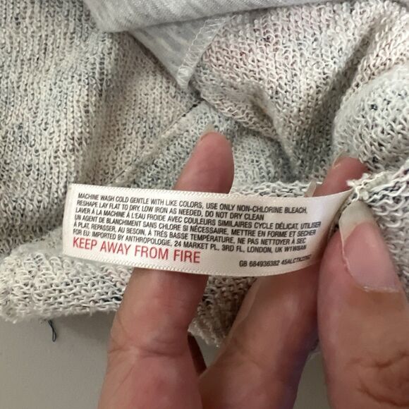 Anthropologie Saturday/Sunday Delwyn Floral Zip Jacket Top Women’s Size M Boho - Picture 7 of 12